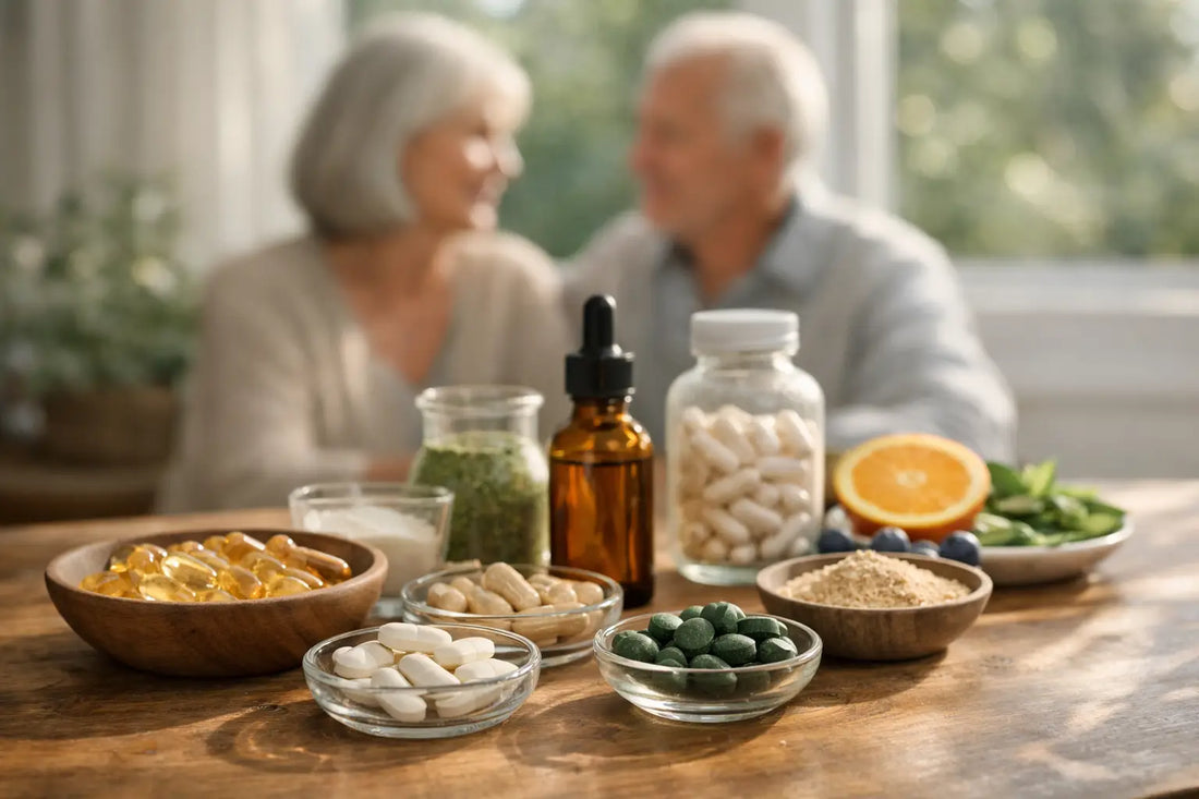 Best Supplements for Healthy Aging, Chosen Wisely