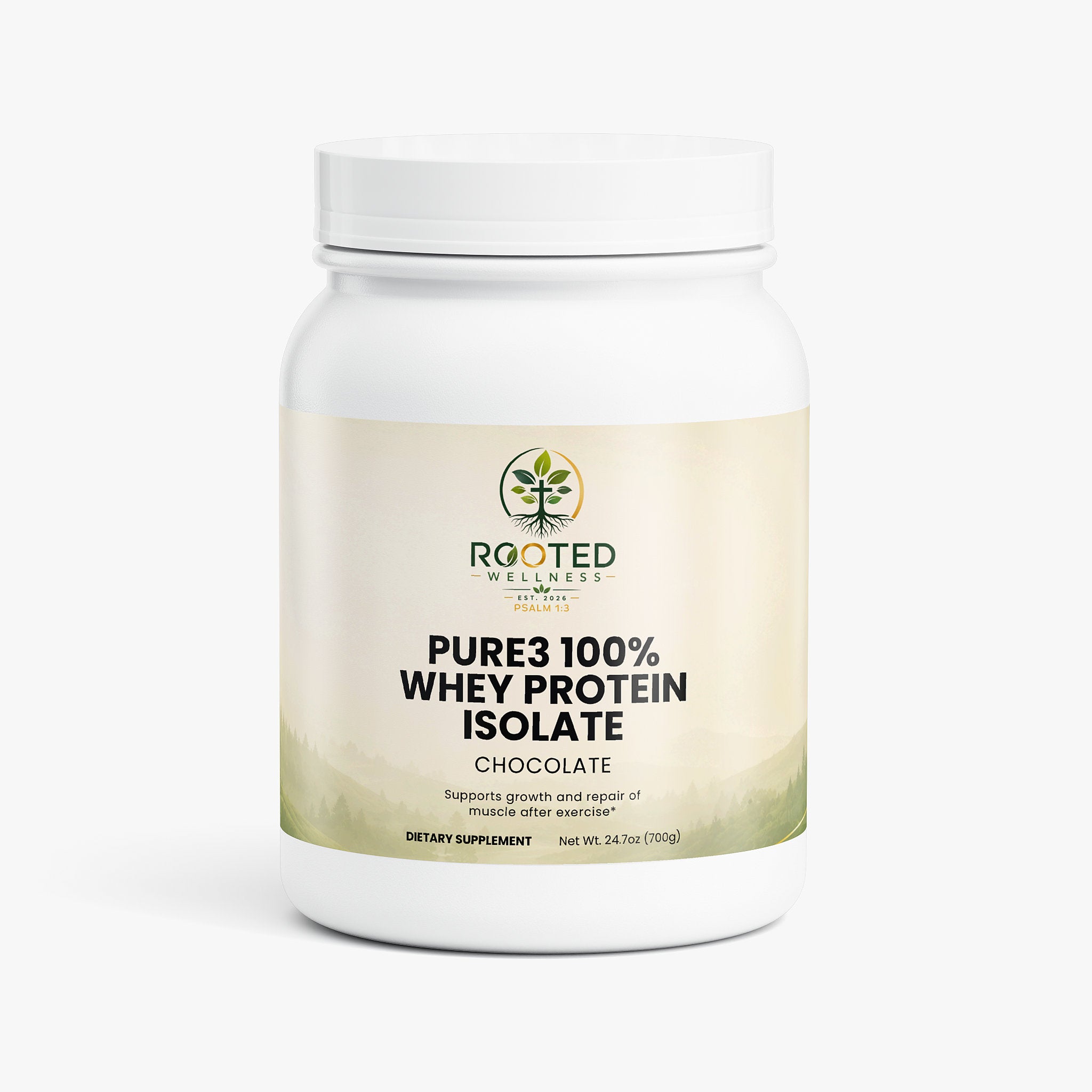 Pure3 100% Whey Protein Isolate (Chocolate)