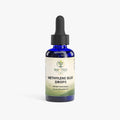 Methylene Blue Drops liquid drops — methylene blue drops supplement for cellular energy and focus, front of bottle label
