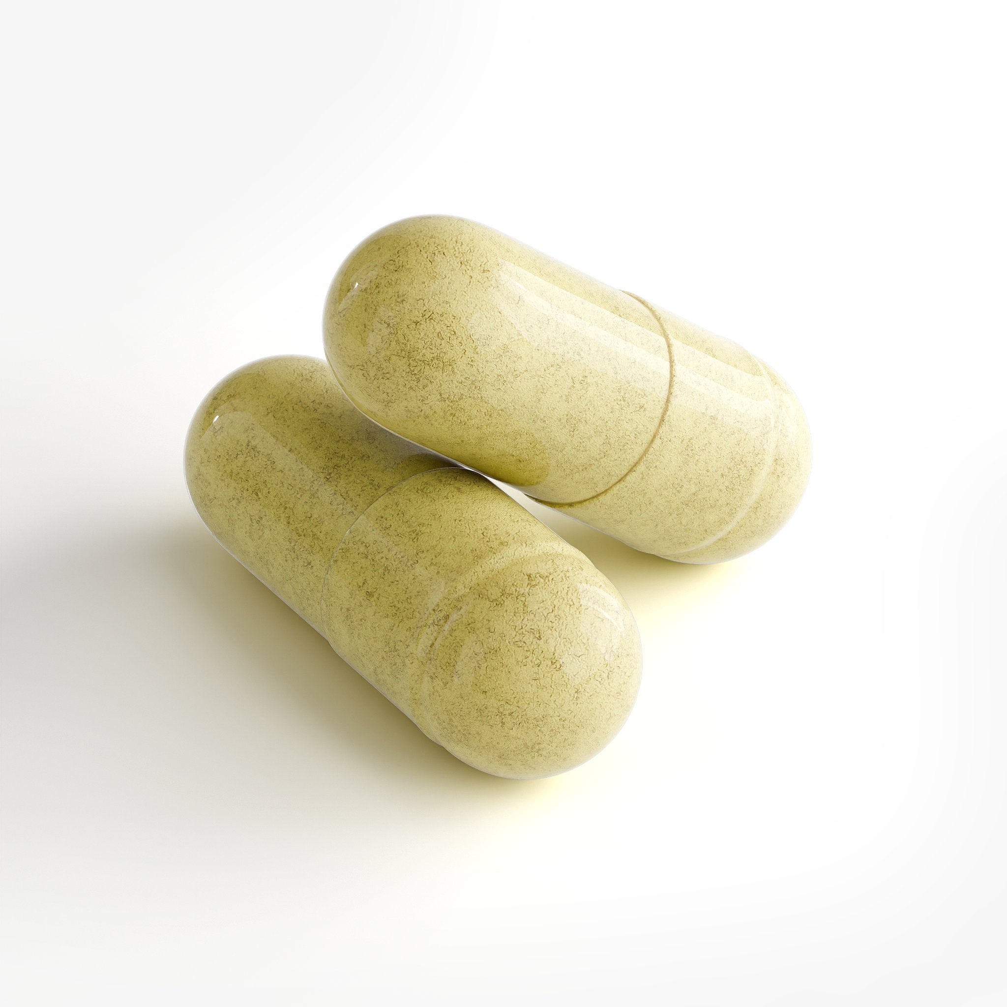 NAD+ capsules — NAD+ supplement capsules for anti-aging and cellular energy, bottle angle view