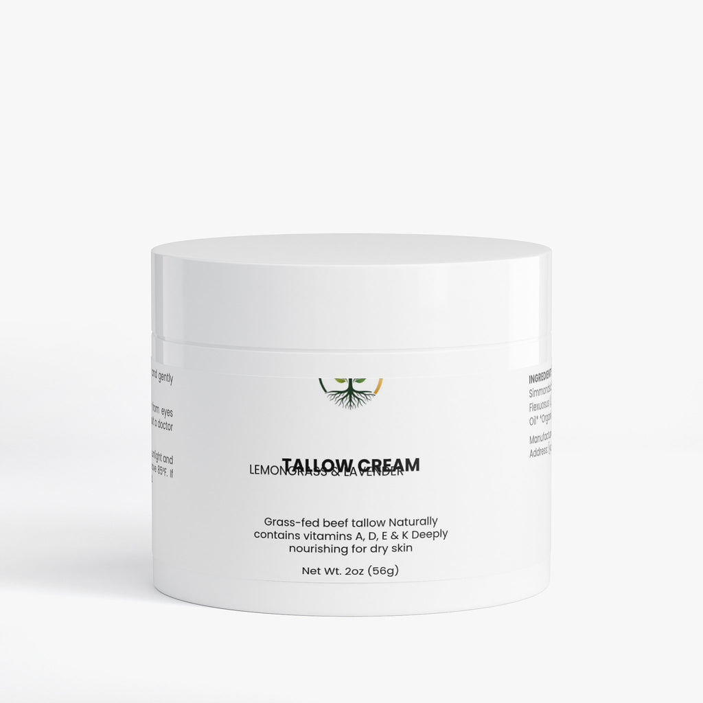 Tallow Cream Lemongrass & Lavender
