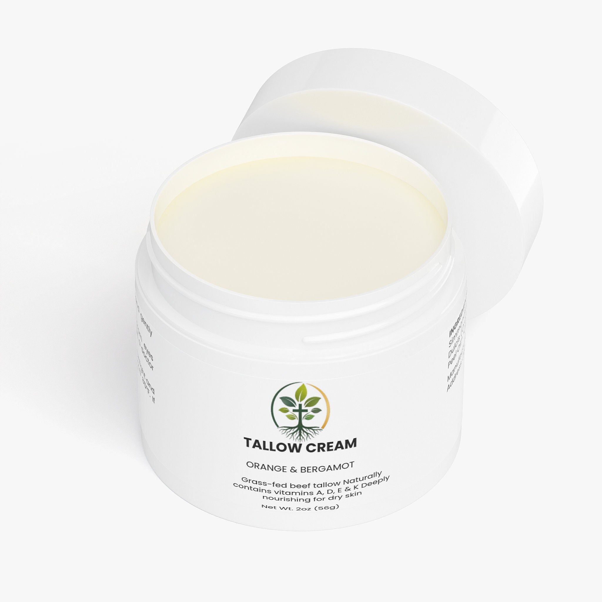 Tallow Cream Orange & Bergamot
