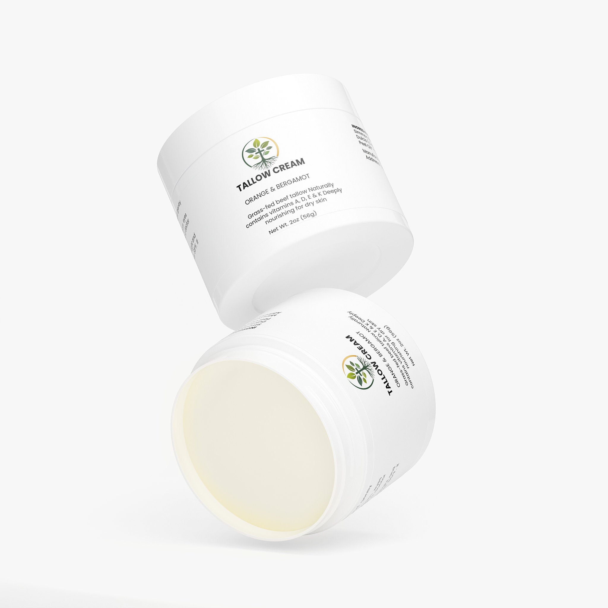 Tallow Cream Orange & Bergamot