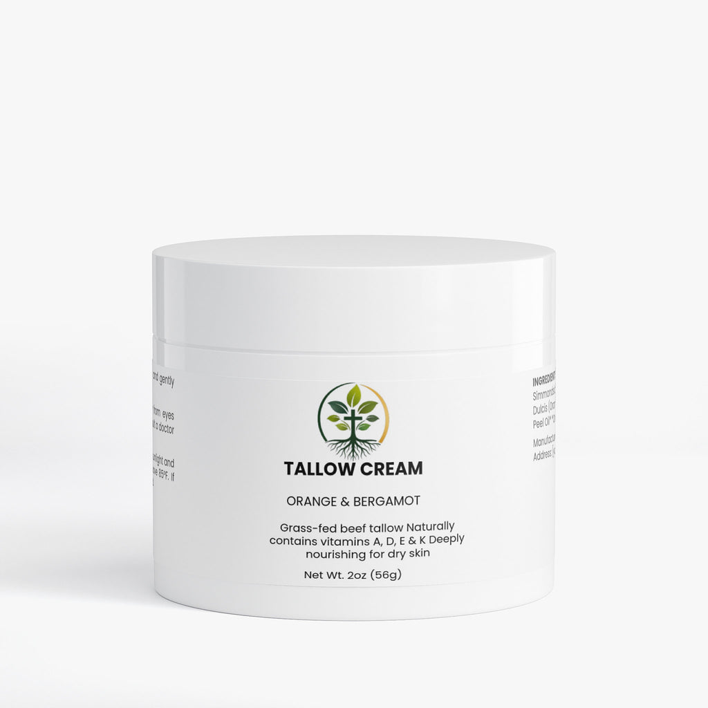 Tallow Cream Orange & Bergamot