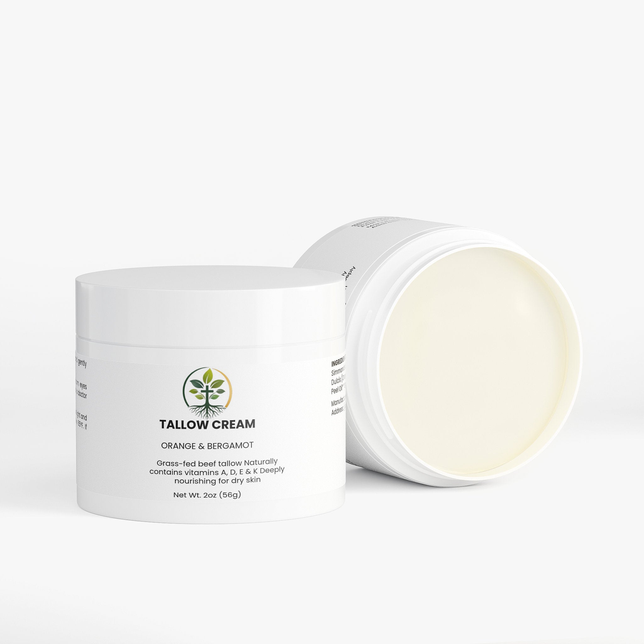 Tallow Cream Orange & Bergamot