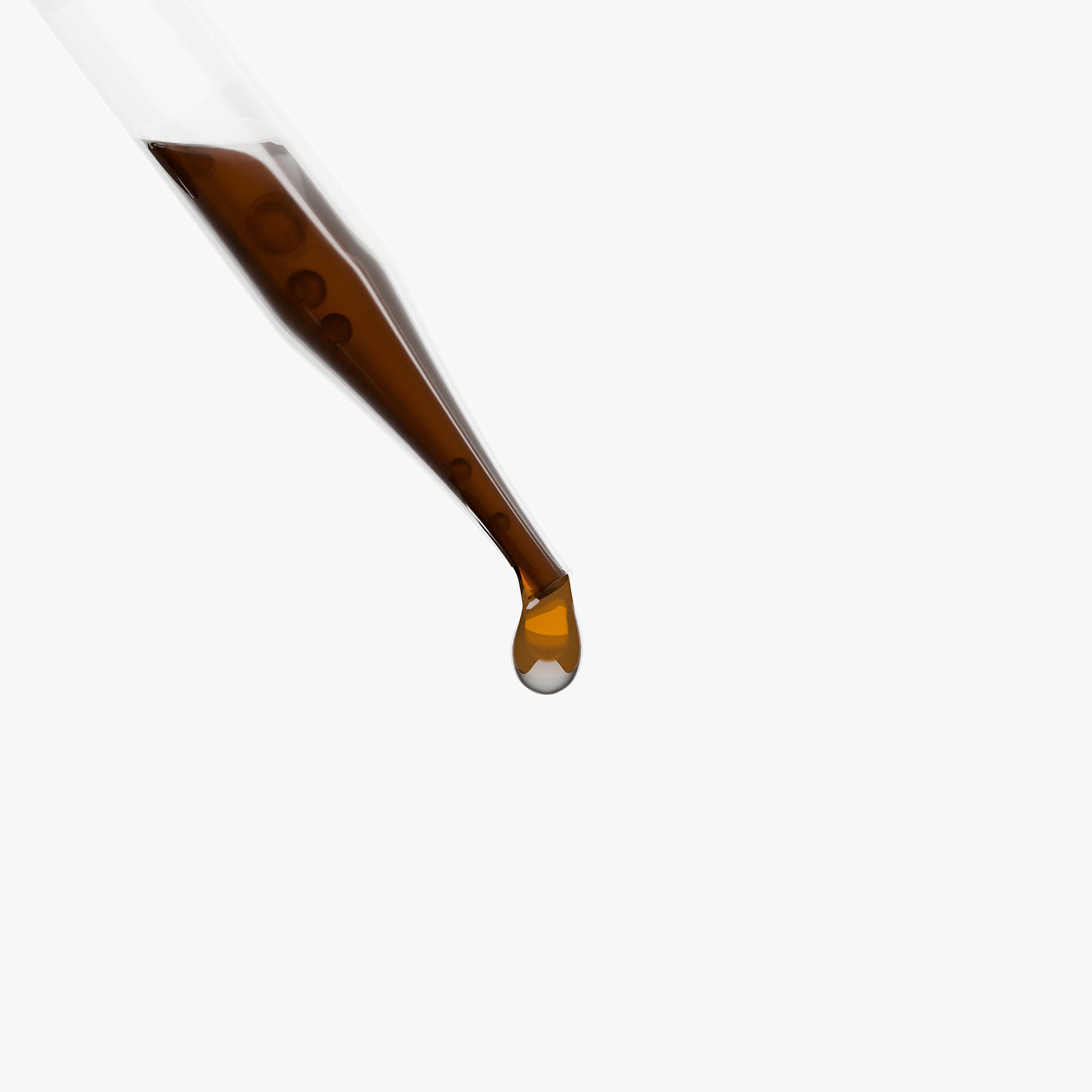 Reishi Calm Drops liquid drops — reishi mushroom calm drops liquid adaptogen for stress and relaxation, packaging angle view
