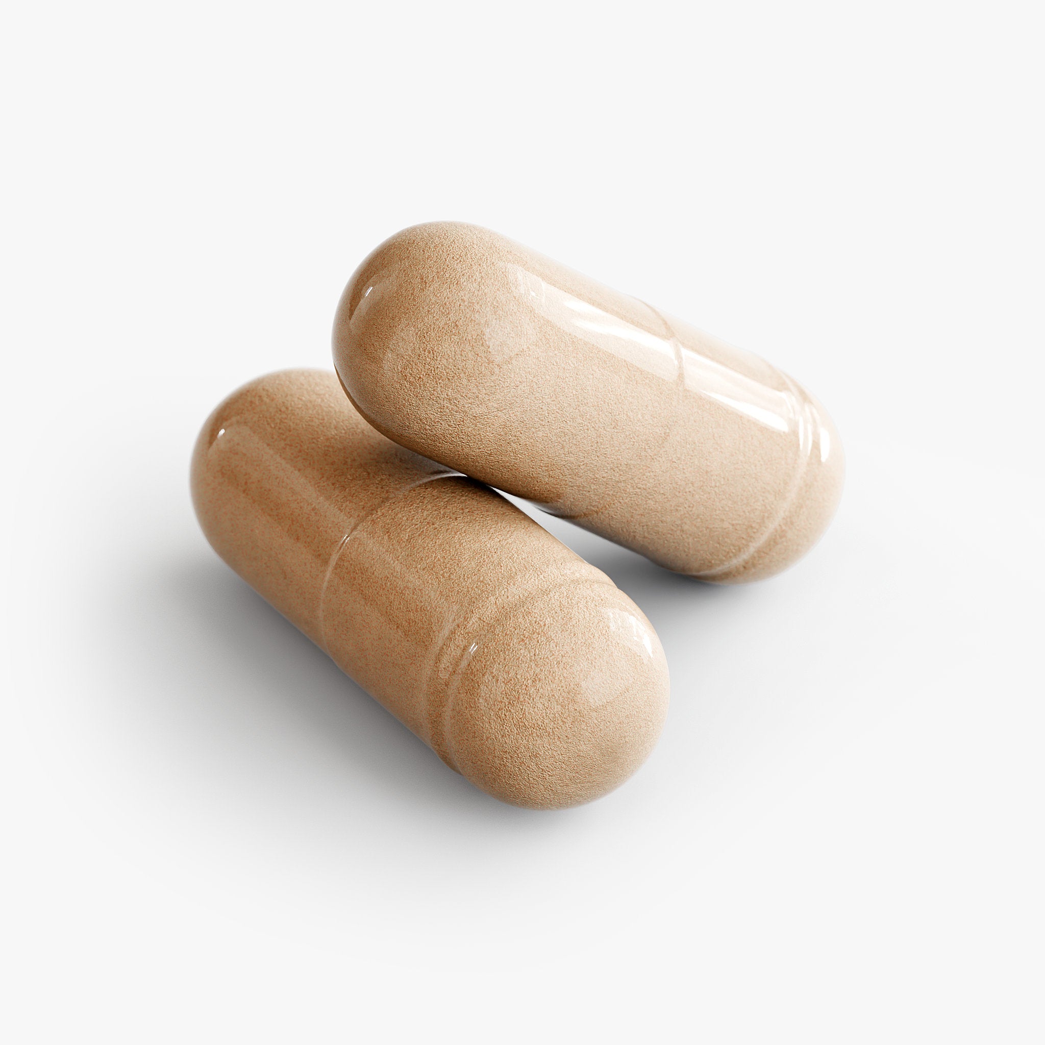 Maca Plus capsules — maca root plus capsules for energy stamina and hormone balance, packaging angle view
