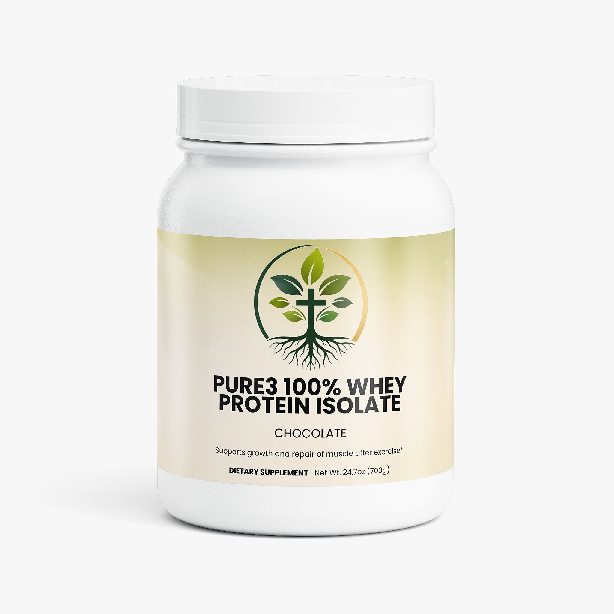 Whey Protein Isolate – Chocolate | Low Lactose, Rich Flavor, 19g Protein