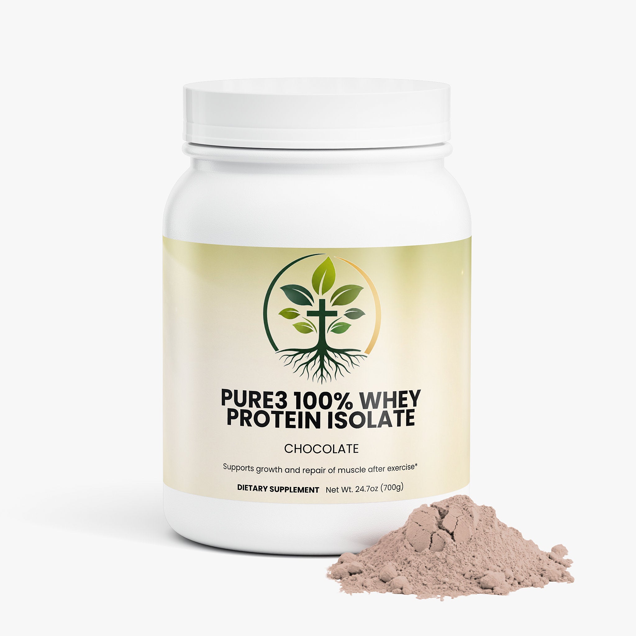 Whey Protein Isolate – Chocolate | Low Lactose, Rich Flavor, 19g Protein