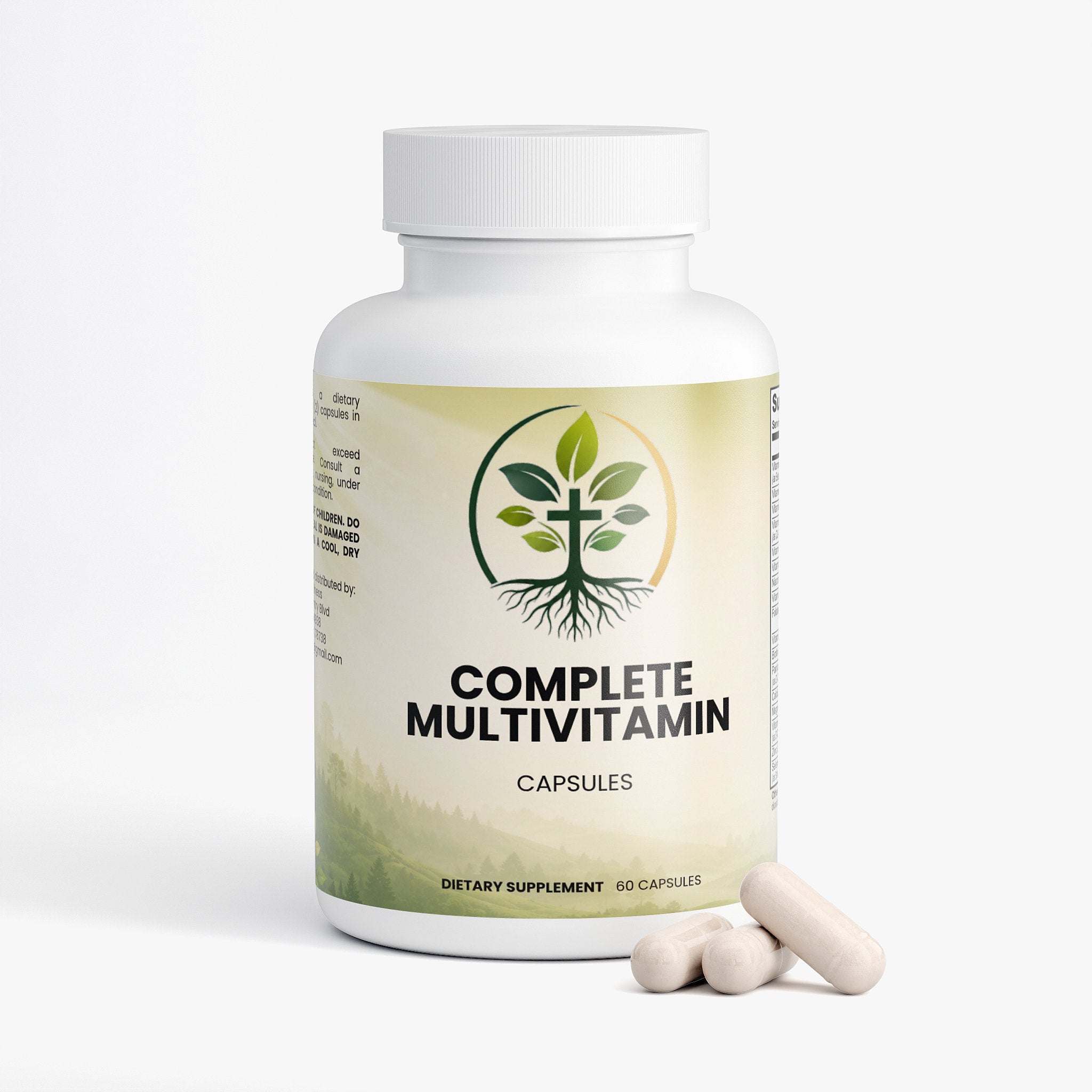 Complete Daily Multivitamin | B-Complex, Antioxidants & Immune Support