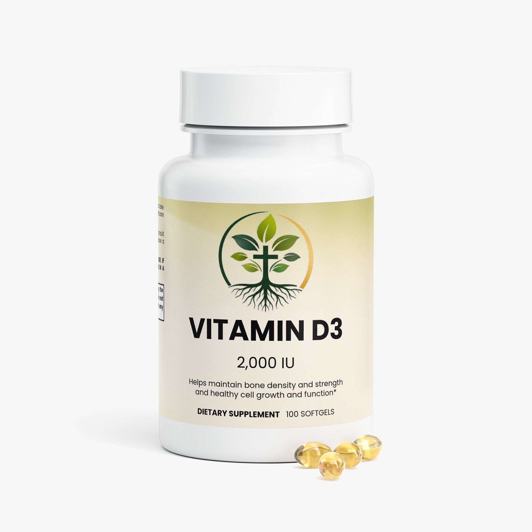 Vitamin D3 2000 IU Softgels | Supports Bones, Muscles & Immune Health