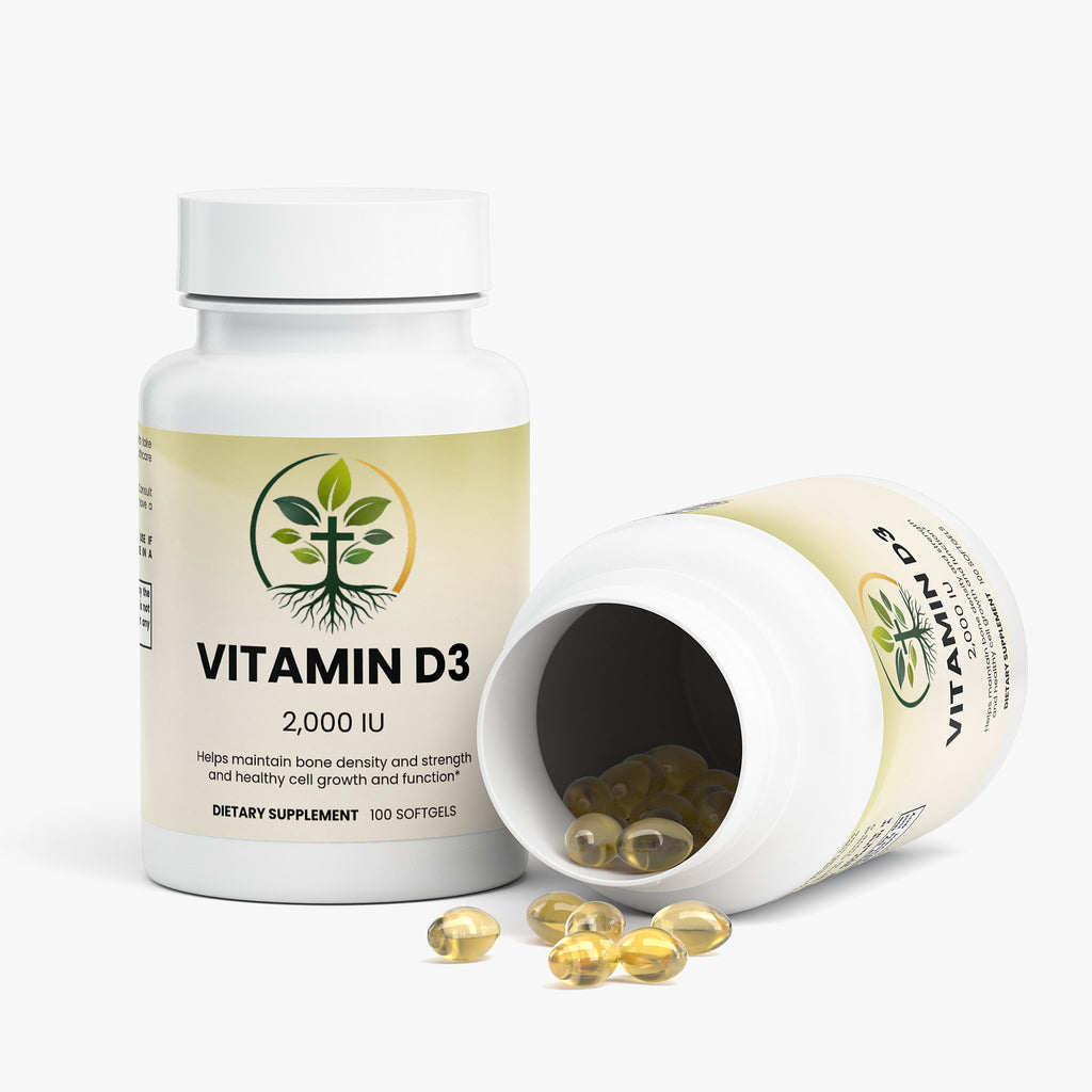 Vitamin D3 2000 IU Softgels | Supports Bones, Muscles & Immune Health