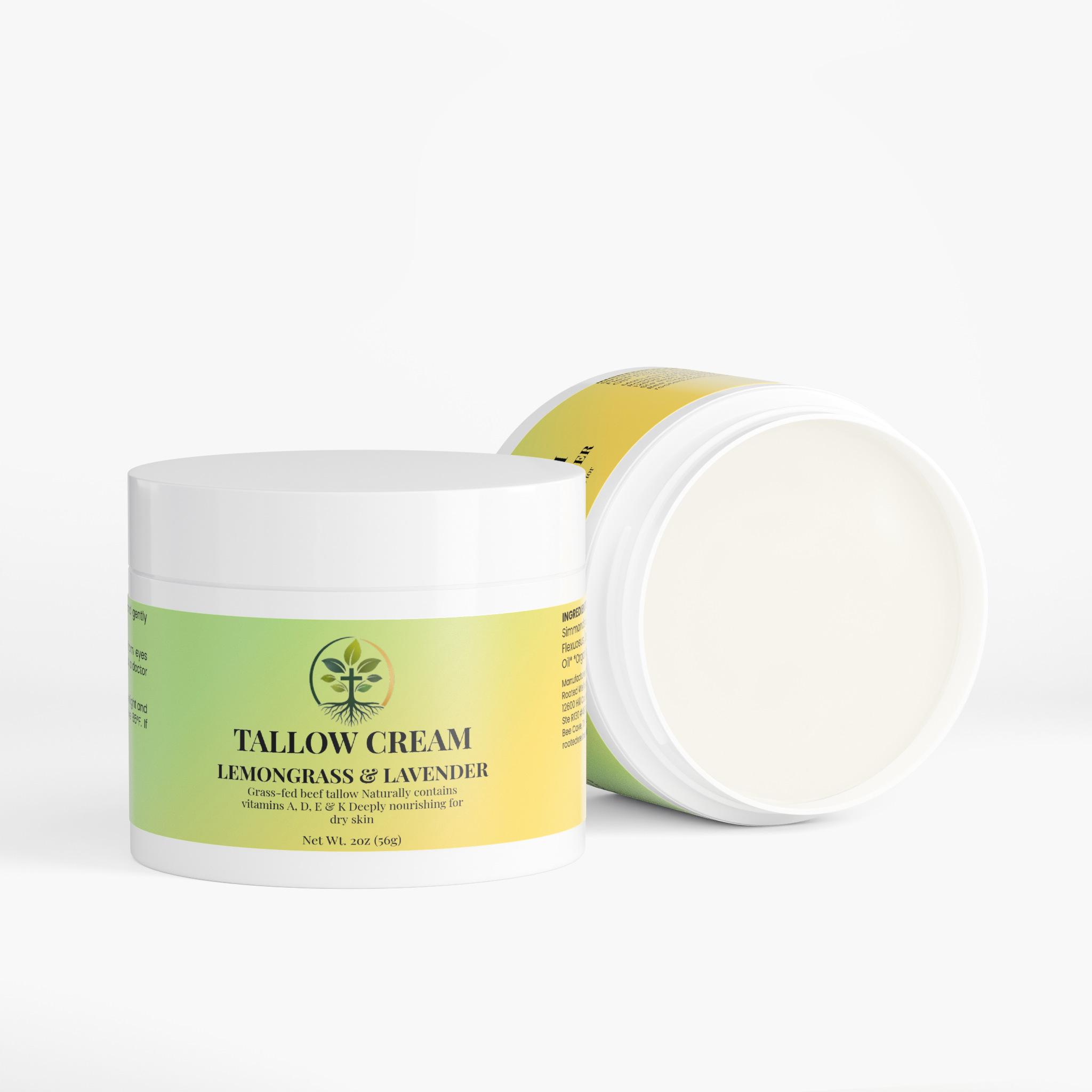 Tallow Cream Lemongrass & Lavender