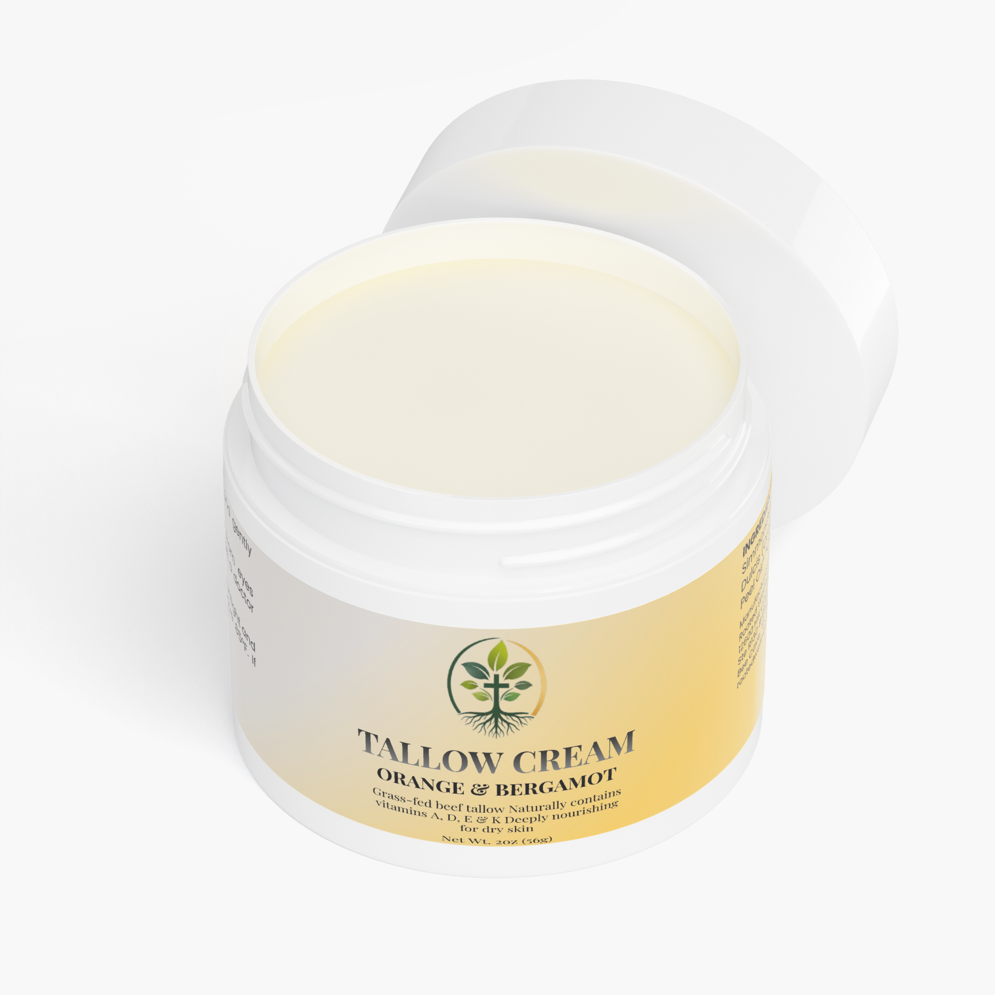 Tallow Cream Orange & Bergamot