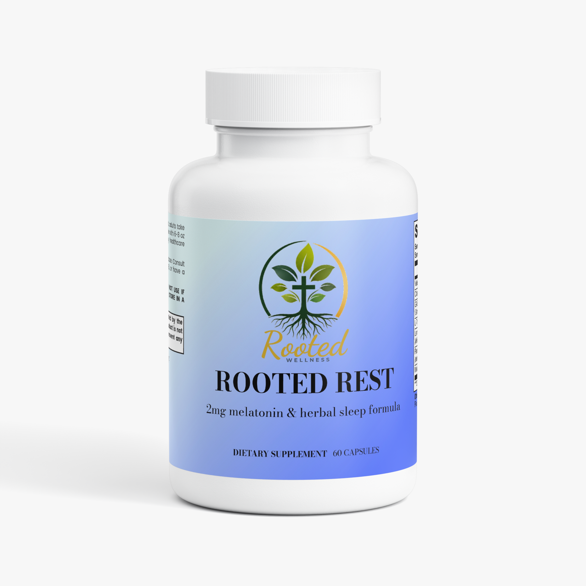 Rooted Rest - 2mg Melatonin Plus Herbal Sleep Formula