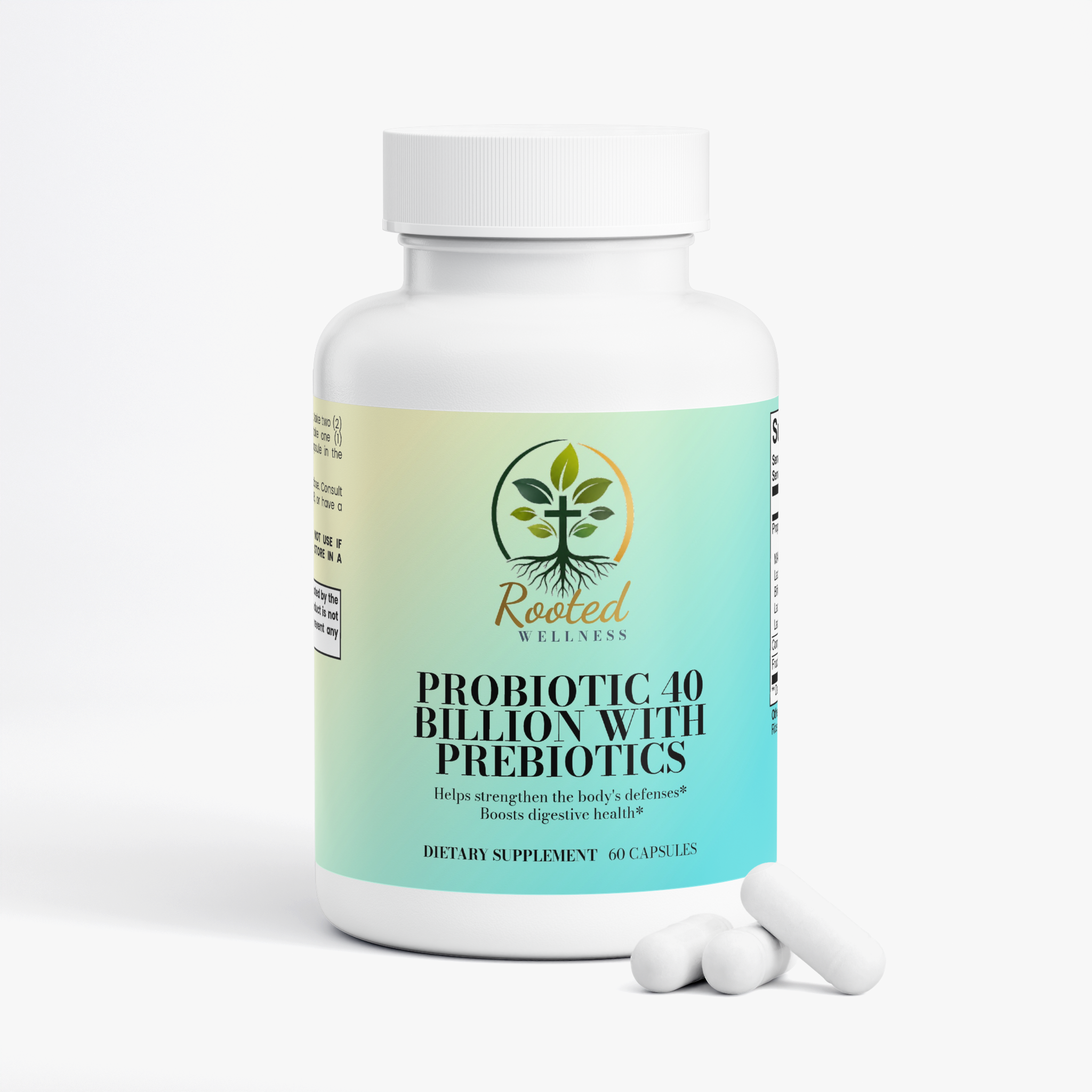 Probiotic 40 Billion with Prebiotics