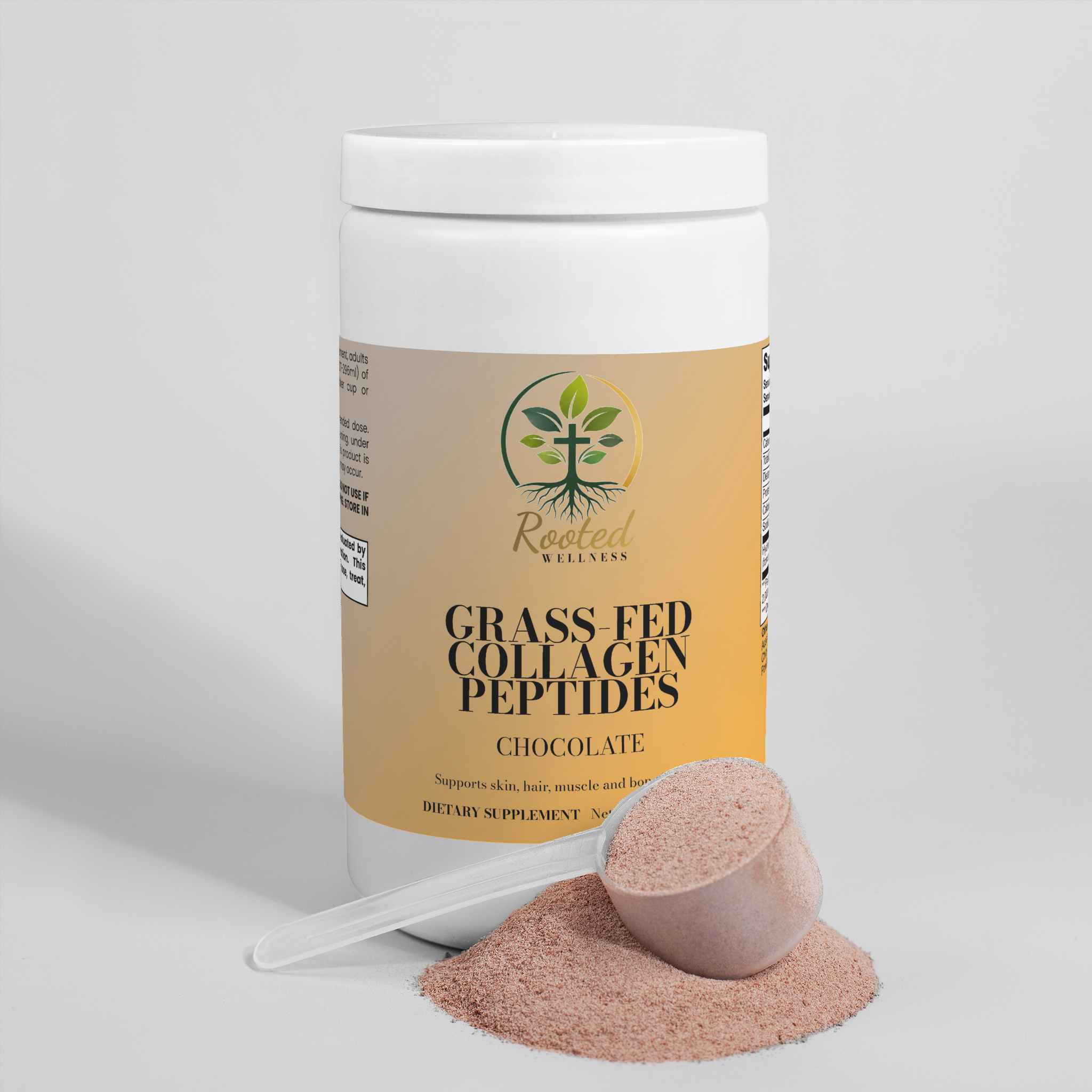 Grass-Fed Collagen Peptides Powder (Chocolate)