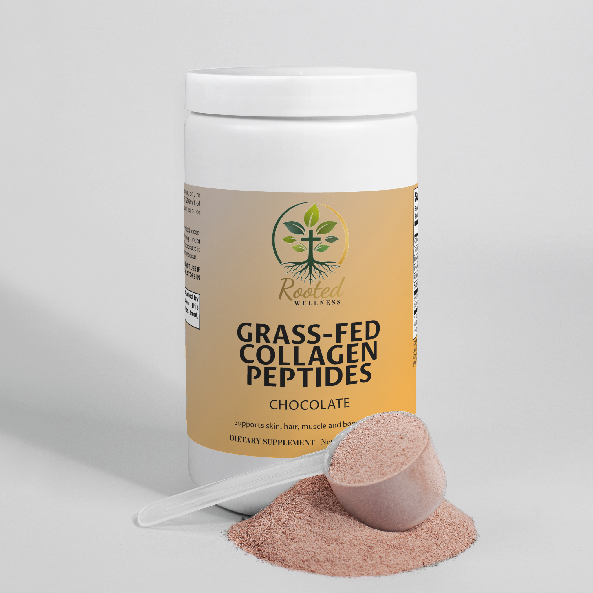 Grass-Fed Collagen Peptides Powder (Chocolate)