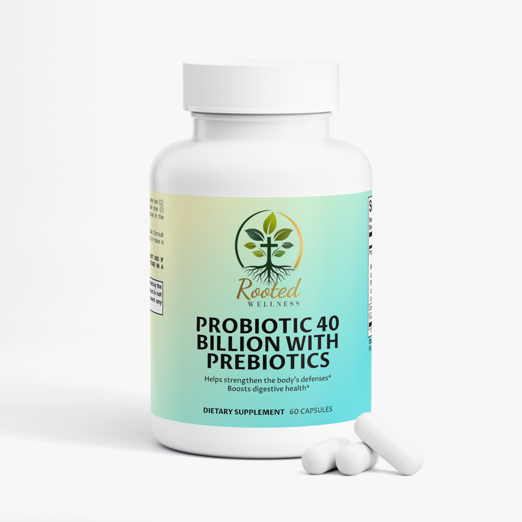 Probiotic 40 Billion with Prebiotics