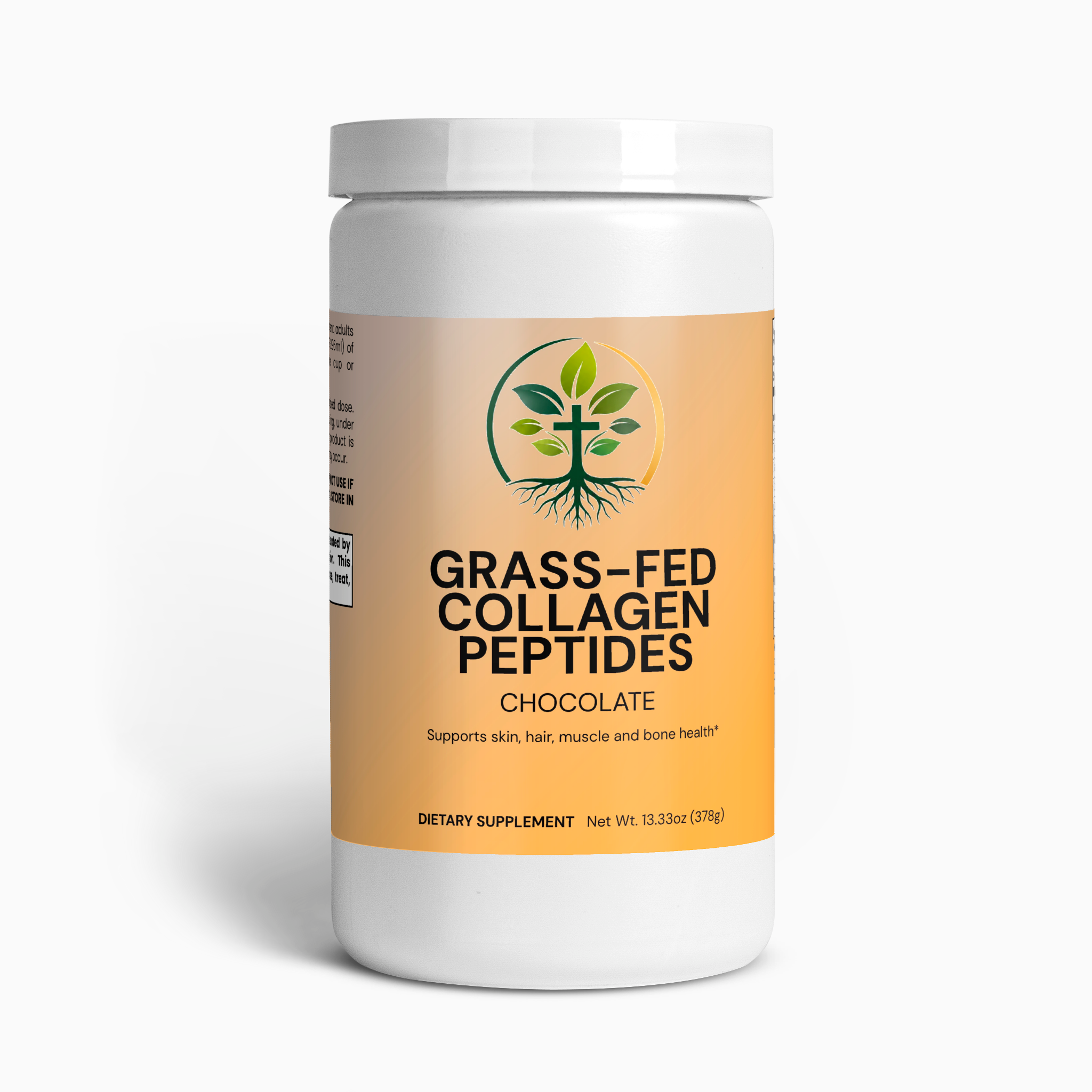 Grass-Fed Collagen Peptides Powder (Chocolate)