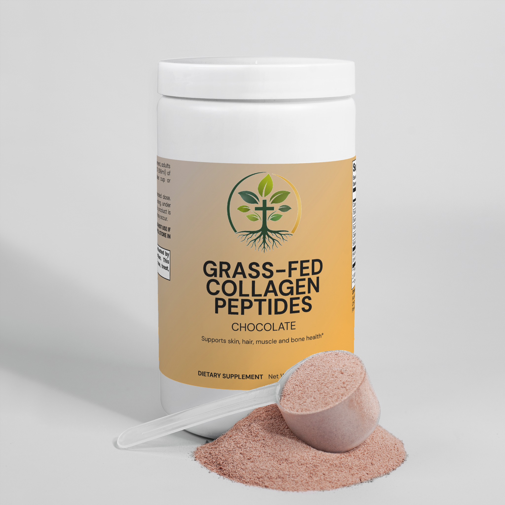 Grass-Fed Collagen Peptides Powder (Chocolate)