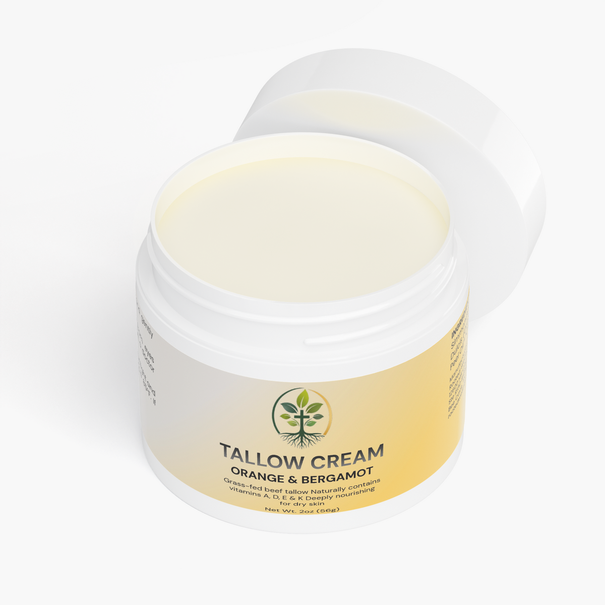 Tallow Cream Orange & Bergamot