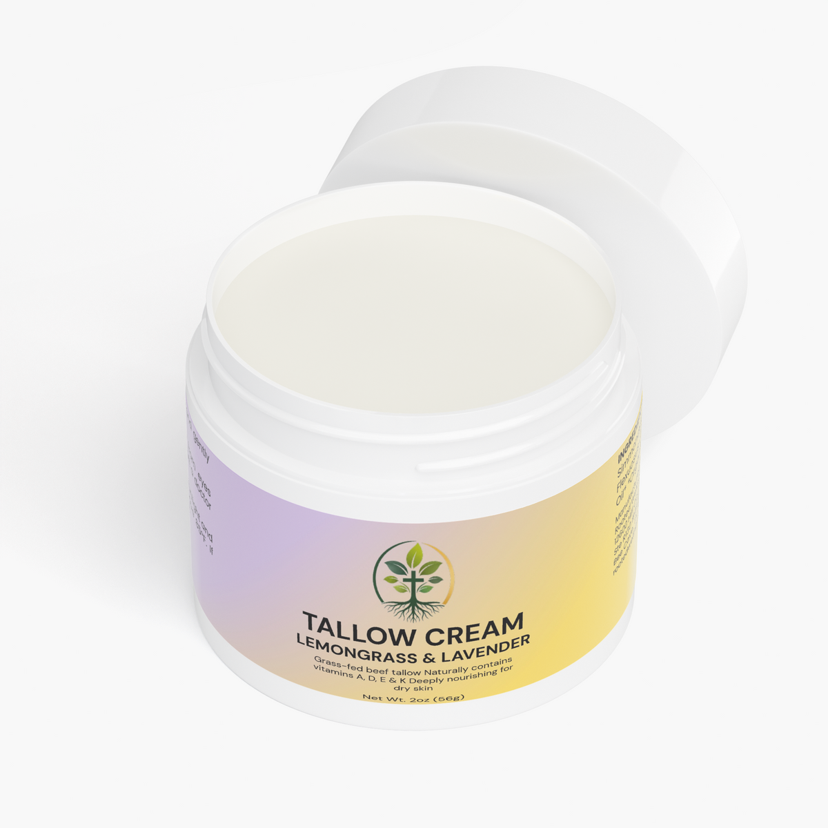 Tallow Cream Lemongrass & Lavender