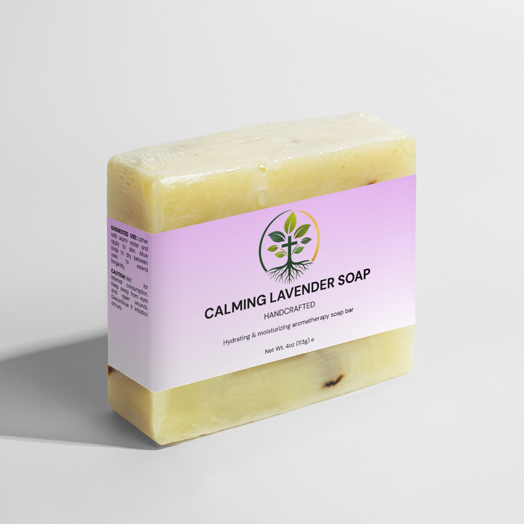 Calming Lavender Bar Soap | Natural, Soothing & Gentle on Skin