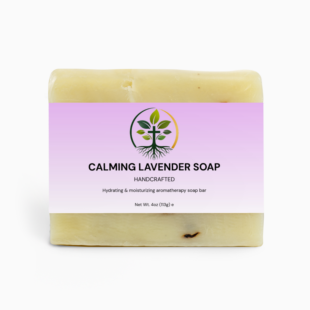 Calming Lavender Bar Soap | Natural, Soothing & Gentle on Skin