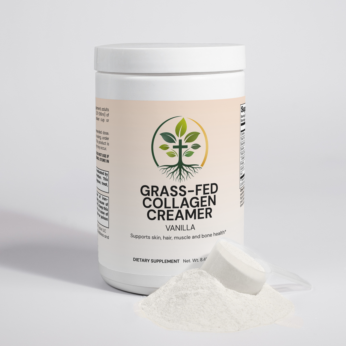 Grass-Fed Collagen Creamer (Vanilla)