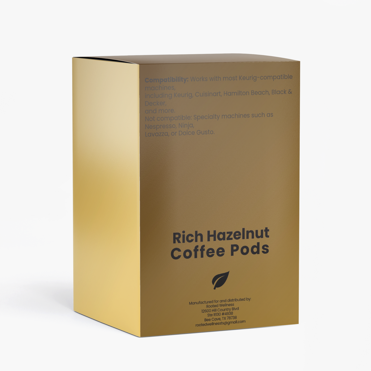 Rich Hazelnut Coffee Pods (Medium Roast)