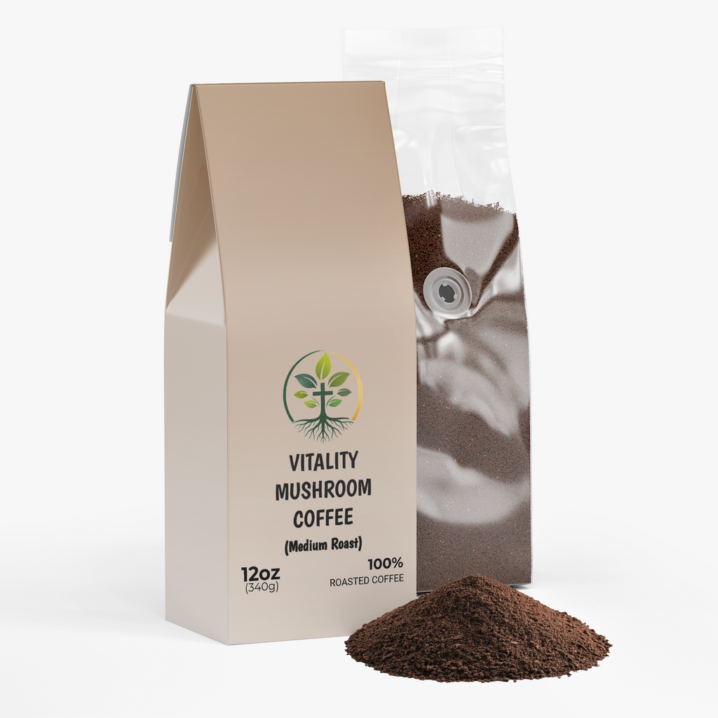 Vitality Mushroom Coffee (Medium Roast)