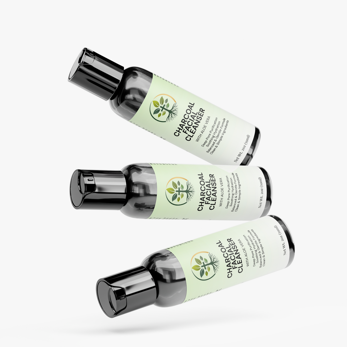 Activated Charcoal Facial Cleanser | Deep Pore Cleansing & Detox
