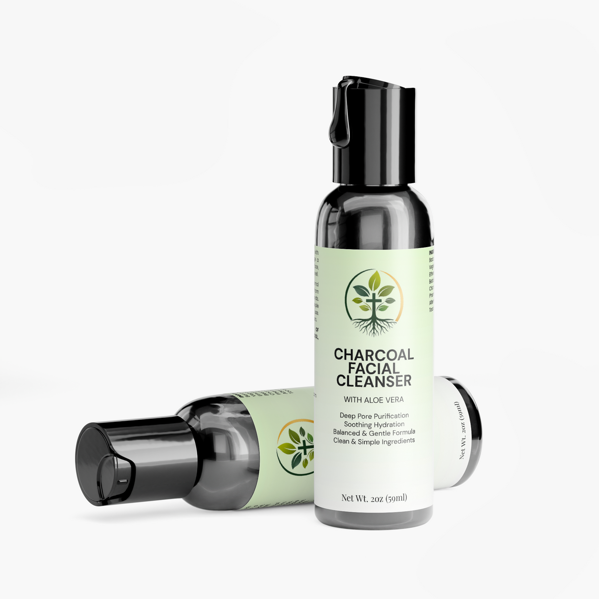 Activated Charcoal Facial Cleanser | Deep Pore Cleansing & Detox