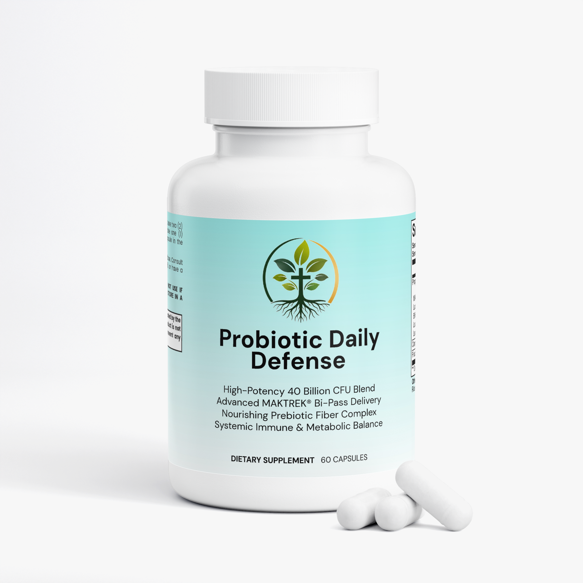 Probiotic 40 Billion with Prebiotics