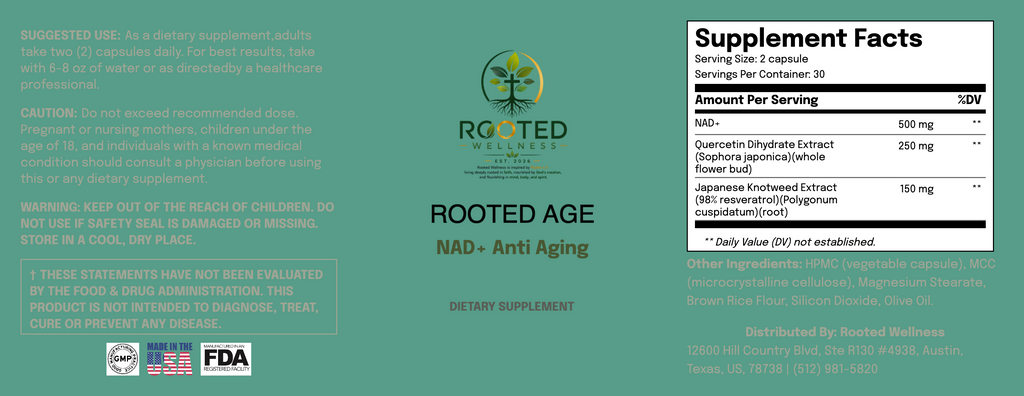 Rooted Age NAD Anti Aging image 5