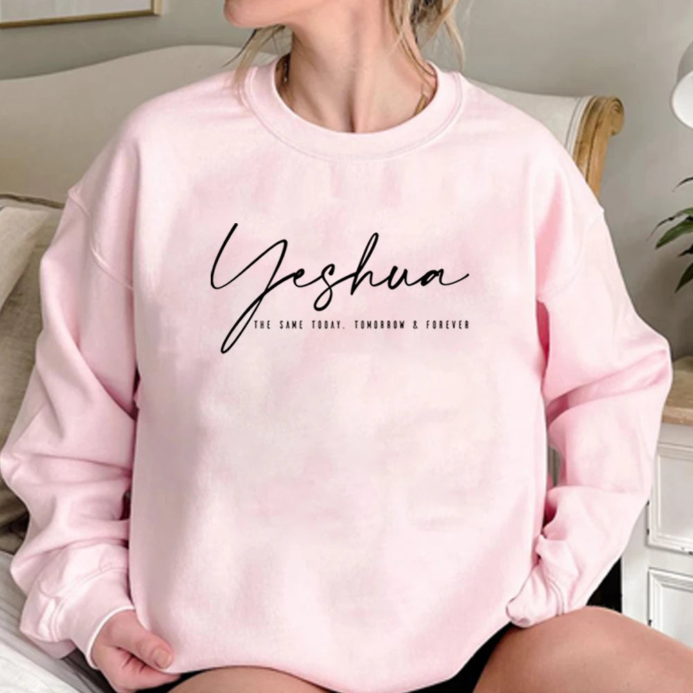 Yeshua Sweatshirt | Women's Christian Faith Pullover