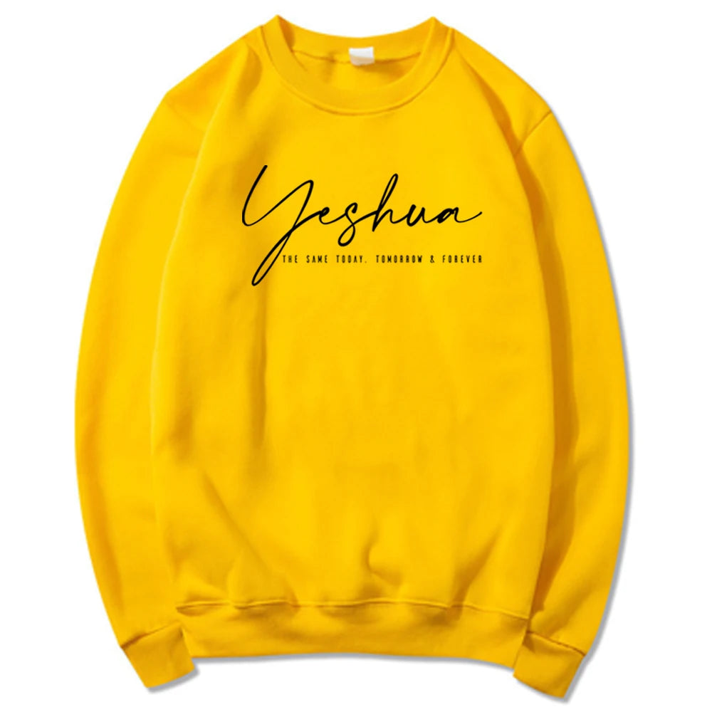 Yeshua Sweatshirt | Women's Christian Faith Pullover