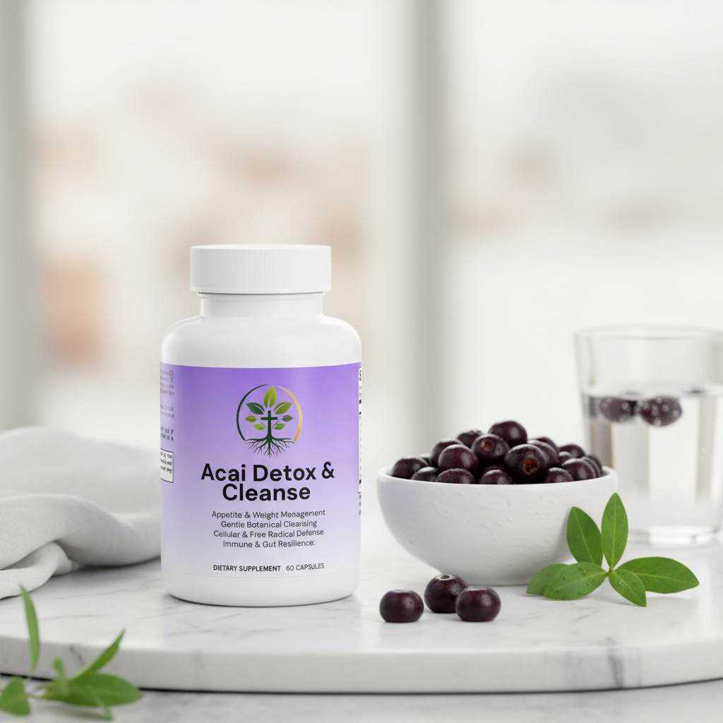 Acai Detox & Cleanse Lifestyle Backdrop