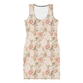 Bodycon Dress Grace bodycon dress — bodycon dress peony grace print women's fitted all-over print floral, front view