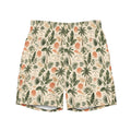 Recycled Swim Trunks swim trunks — recycled swim trunks all-over print men's sustainable swimwear, front view
