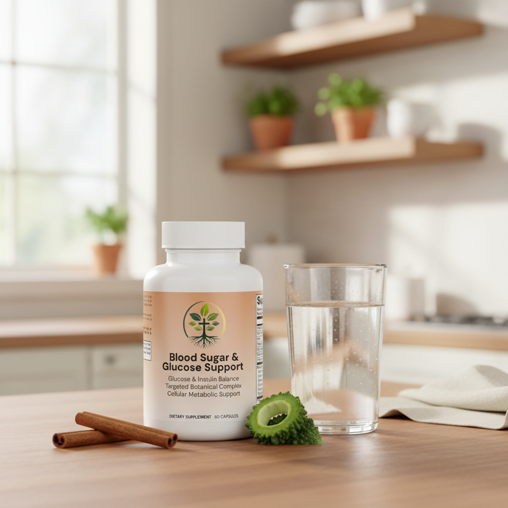 Blood Sugar & Glucose Support Lifestyle Backdrop