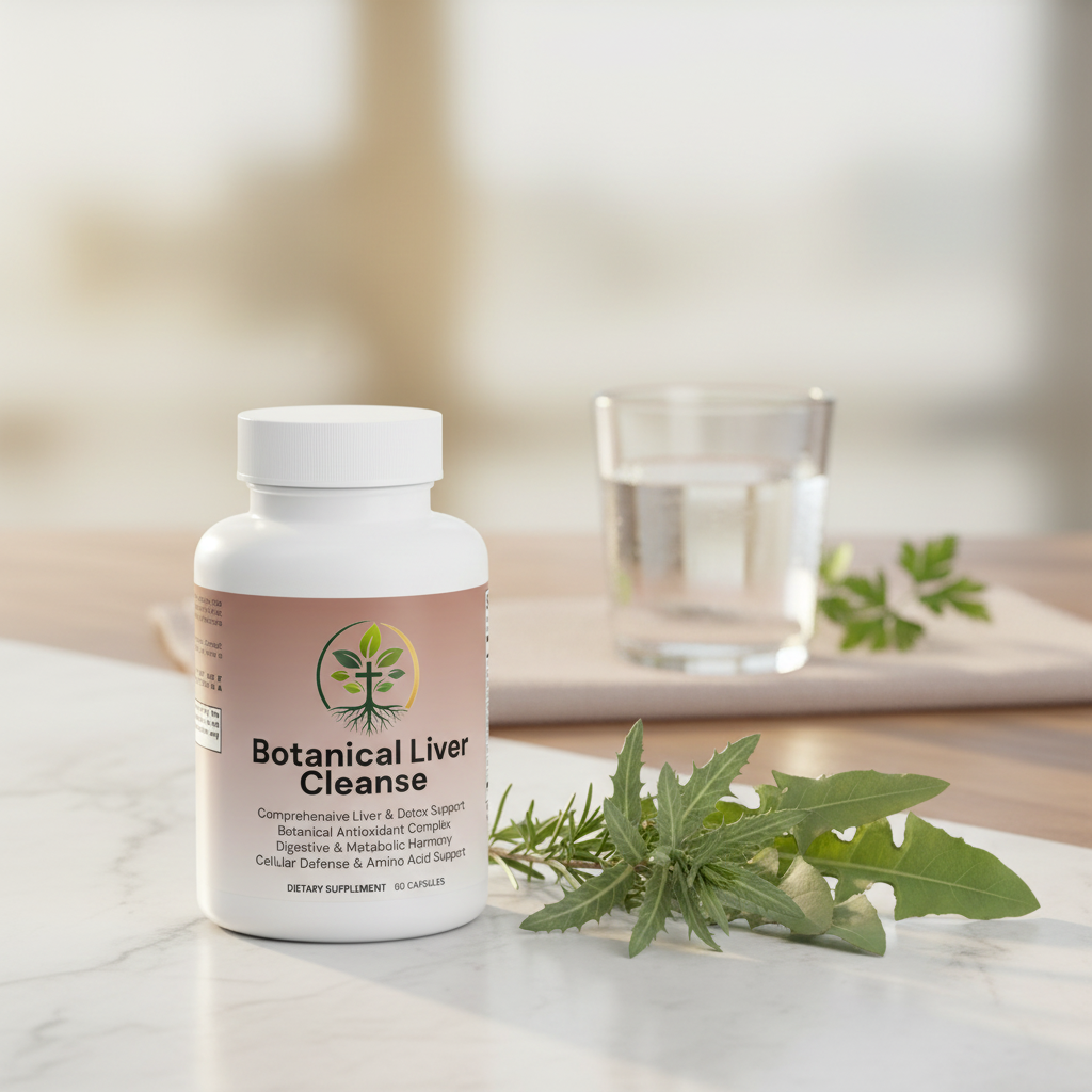 Botanical Liver Cleanse Lifestyle Backdrop