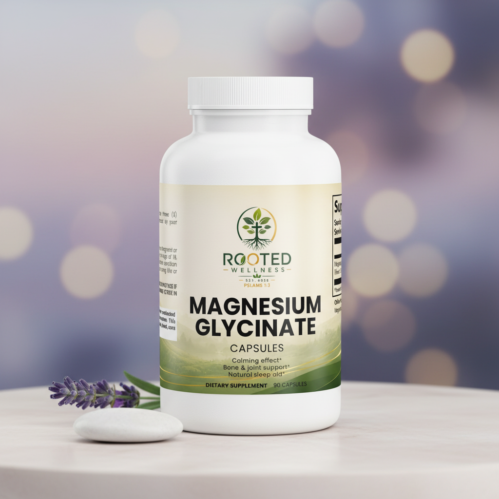 Magnesium Glycinate lifestyle backdrop