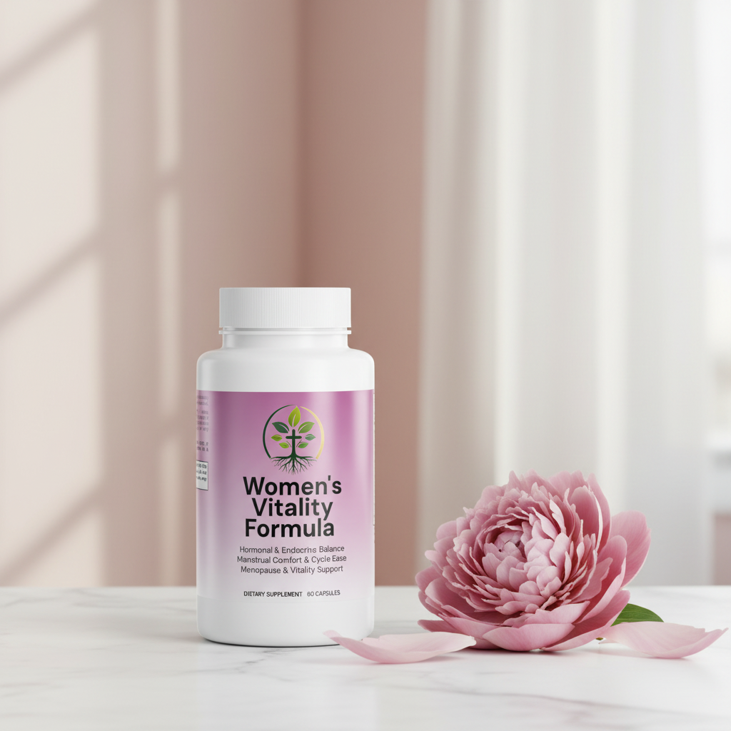 Women's Vitality Formula lifestyle backdrop
