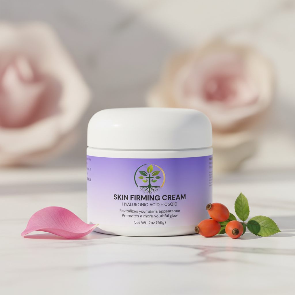 Skin Firming Cream lifestyle backdrop