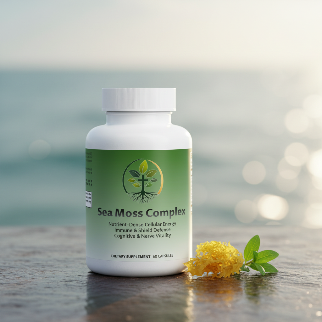 Sea Moss Complex lifestyle backdrop