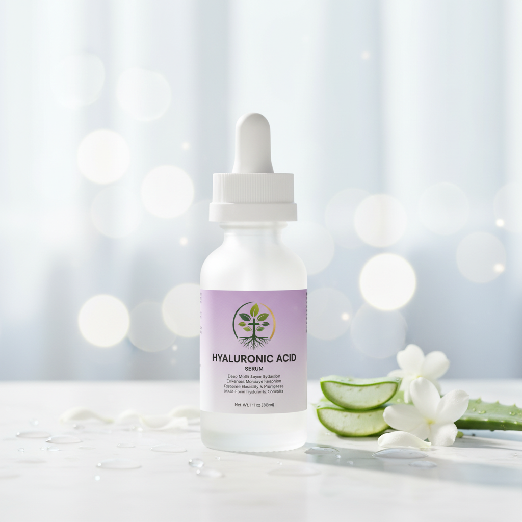Hyaluronic Acid Serum lifestyle backdrop