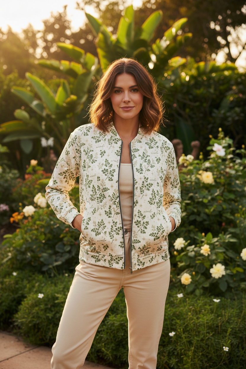 Morianga Miracle Bomber Jacket - Hands in Pockets