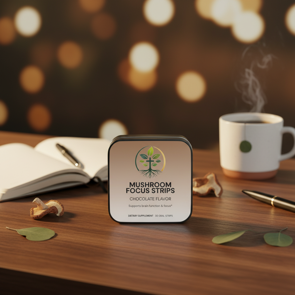 Mushroom Focus Strips Lifestyle Backdrop